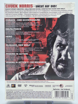Chuck Norris Collection UNCUT - NEU